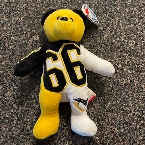 Mario Lemieux stuffed “Team Ice Bears”.